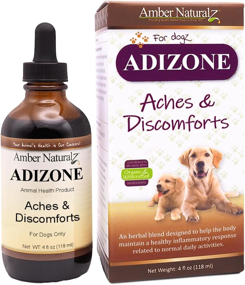 Amber NaturalZ Adizone kruidensupplement voor honden 