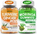 2 Pack Turmer 姜汁 + 2 Pack Moringa Gummys