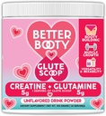 Bedre Booty Glute Scoop, Kreatin for kvinner kreatin + L'Glutamine Amino Acid, perfekt drikke blanding supplement, uslavored (300 gram, 30 serveringer)