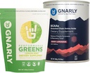 Gnarly Nutrition BCAAs Berry Lemonade (10.58oz) Performance Greens Lemon Mint (11.44 oz)
