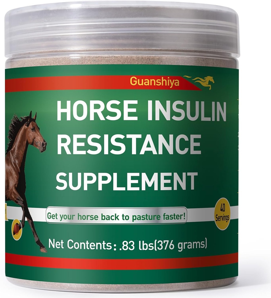 Atlar üçün insulin reaksiyası - At Laminitis müalicəsi - Sore Ayaklar və Kronik Laminitis, 0.83lb (40-Day Supply) üçün At Laminitis Herbal Toz