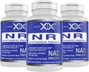 Genex Phillips NR Nikotynamid Ribozyd 300mg (3 pack) NAD + Prekursor dla zdrowego starzenia - GMP- Certified, Non-GMO, Gluten- Free, Wegetarianin