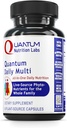Quantum Nutrition Labs Daily Multivitamín - Multivitamín pre mužov a ženy, Denné Výživové doplnky s vápnikom pre dospelých, vyrobené s Cordyceps a zelený čaj - 60 Vegetariánske kapsule