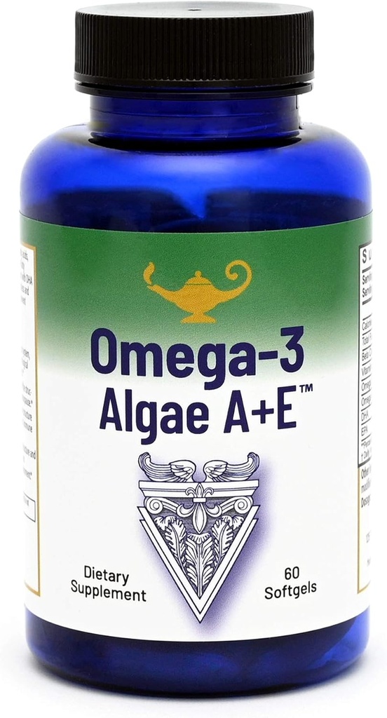 RNA Re set Omega-3 Algae A+E – Plan-Based & EPA với các chất đạm A và E, dầu thay thế cá (60 mềmgels)