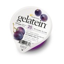 Medtrition Gelatein Grape- Високий протеїн, цукор вільний гелатин з 20 грамами білка Ідеально підходить для прозорих рідинних дієт, згортання дифузій, баріатр, діалізу та онкології (36 сервірування)