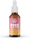 PMS Relief Hormone Balance Women Liquid Drops, Menstrual Cramps, Bloating, & Mood Swings Relief with Chasteberry, B6 bitamina, Lemon Balm, Dong Quai, Ashwagandha, Sugar-Free, 1 fl oz