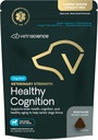 VetriScience Veterinary Strength Healthy Cognition Chews - Senior Wellness Supplement for Dogs - Supports Cognition, Immune Function & Metabolism - 60 Count