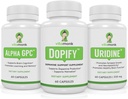Dopamine Support Supplemento abbinato a Alpha GPC e Uridine - Neuro Boost Duo