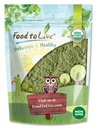 Food to Live Organic Alfalfa Powder, 1.5 Pounds - Non-GMO, Raw Dried Whole Young Leaves, Vegan, Great for Baking, Juices, Smoothies, Shakes, Tea, and Drinks. Good Source of Dietary Fiber and Protein