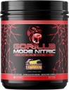 Mente Gorila - Modo Gorila Nitric atualizado estimulante pré-treino gratuito – melhor degustação e mais eficaz estimulante pré-treino / bomba massiva · Vasodilatação · Potência / 780 gramas (Limonada BlackBerry)