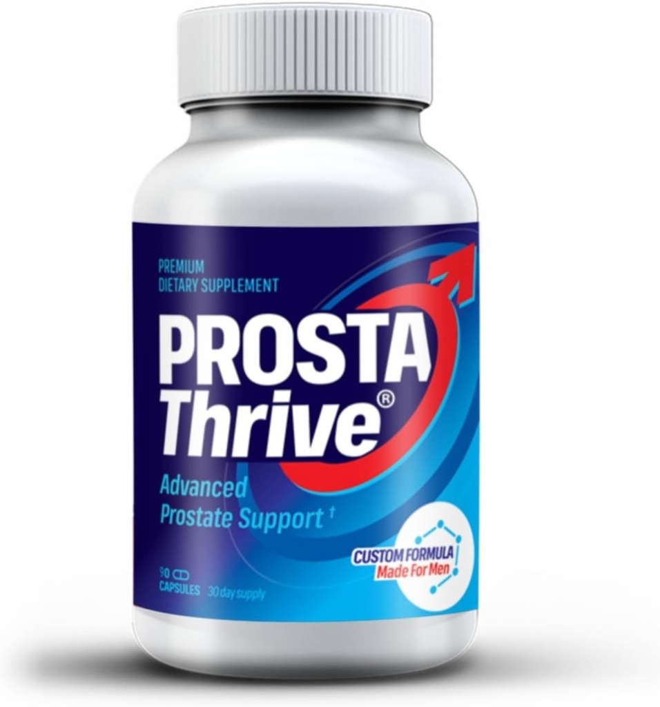 Experience Restful Nights, Boosted Energy in The Morning, Healthy Bathroom Habits, and a Robust Urine Stream - Revitalize Your Prostate Health - 90 Capsules - 1Pack