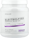 Project #1 Electrolyte Drink Mix: Sustained Hydration for Fitness with Potassium [90 Servings] (Berry) | Best Electrolytes Powder | Hydrate Electrolyte Drink Powder | Hydration Powder