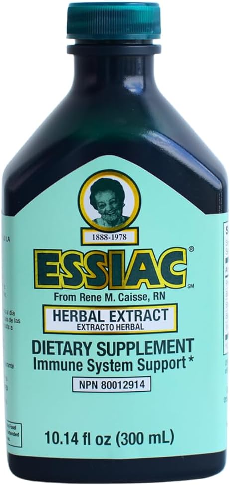 Essiac Original Herbal Liquid Extract – 10.14 fl oz Bottle  Power Powerful Antioxidant Blend to help Promote Overall Health " Well-Being | Original Formula from 1922