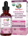 MaryRuth Organics USDA Organic Women's Wellness Liquid Herbal Supplements - Stinginging Nettle, Raspberry Leaf, Eleuthero Root, Chaste Tree Berry