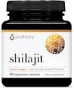 Youtheory Shilajit - 500 mg Shilajit Capsule - Integratore Energetico - Shilajit Supporta Stamina & Endurance - Pure Himalayan Shilajit - Gluten, Dairy & Soy Free - 60 Capsule Vegetariani