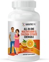 BariatricPal "ALL-IN-ONE" Chewable 多维素与钙 Citrate & Iron - 橙色(清除:2025年6月30日前最佳)