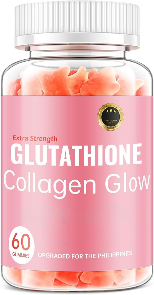 Glutathion Collageen Glow Gummies for Women, Glutathion Collageen Glow Gummies for Dark Spot, 60/120Pcs Korean Organic Glow Beauty Collageen for Skin Care(2)