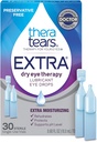 TheraTears Extra Dry Eye Therapy Reservative-Free Lubricating Eye Drops for Dry Eyes, 30 Флакони за еднократна употреба