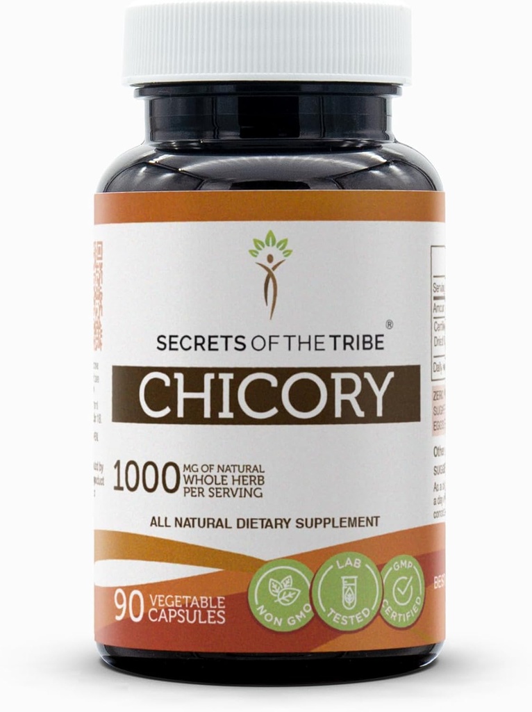 Secrets of the Tribe Cyprazo 90 капсули, 1000 mg, Cirecta (Cichorium Intybus) Сушен корен (90 капсули)