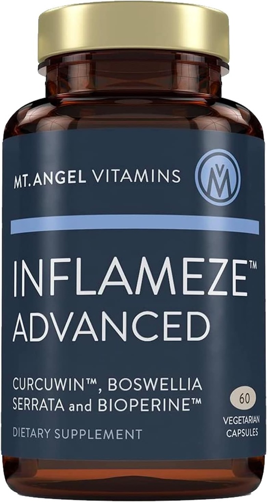 Anjel vitamíny: Inflameze Advanced. Spoločné zdravie, kolagénová ochrana, Turmérske doplnky, 60 kapsúl