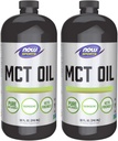 Maintenant aliments MCT 100 % huile, 32 fl oz (paquet de 2)