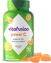 Vitafusion Power C Gummy Immune Support* with Vitamin C, Delicious Orange Flavor, 63ct (21 Day Supply)