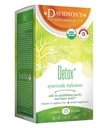 Davidson's Organics, Ayurvedic Infusions, Detox, 25-talls tevesker, pakke med 6