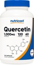 Nutricost Quercetin 1000mg, 120 Kapseln - Vegetarische Kapseln, 60 Portionen, 500mg pro Kapsel, Non-GMO, Glutenfrei
