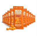 Moon Cheese Cheddar Believe It, 1 Ounce, 12-Pack, Crunchy, Protein-Rich Cheese Snack, Keto Friendly, 100% Real Cheese