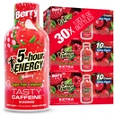 5-hour ENERGY BERRY Flavor, 30 Count, 1.93 Fl Oz Energy Shot, Extra Strength, Amino Acids, B Vitamins, Sugar Free and Zero Calories
