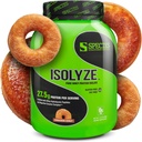 Arter Ernæring Isolysere Whey Protein pulver, 100% Whey Isolate for muskelbygging, 27,5g Protein Per Scoop, Ingen sukker og lavt fett (Cinnamon Donut, 44 Serveringer)