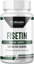 Probase Nutrition Fisetin Senolyyttinen Supplement 100mg Korkea teho 60-päivä Supply for Cellular Health