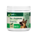 PetNC Natural Care Liver Flavor,Cheese Pre & Probiotic Soft Chews for Dog 120 ct (Pack of 1) (Packaging May Vary)
