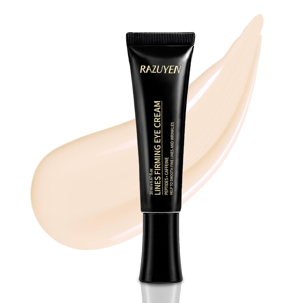 Sotto la crema per gli occhi per i cerchi scuri, il gonfiore e le rughe, l'acido ialuronico + peptide + la crema per gli occhi della caffeina Anti invecchiare, idratare la cura degli occhi, 20ml/0.67 fl oz