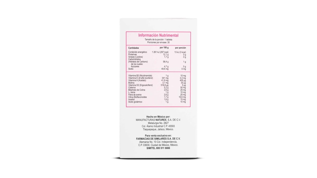 Antioxidánsok és aminosavak Supplement for Hair and Nails képest Gelasimi 30 tablet Antioxidantes y Aminoacidos Suplemento para Cabello y uñas a GELASIM 30TAB CISTE-hez képest