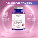4-IN-1 URI POWER COMPLEX 1350mg - 60 dan - D Mannose, Cranberry, Hibiscus, in Dandelion Herb - Seveda očistite mehur in sečni trakt – Specializiran pristop za UTI izogibanje paket 2