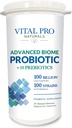 Vital Pro Naturals - Advanced Biome Probiotic Plus Prebiotyka 30 kapsułki