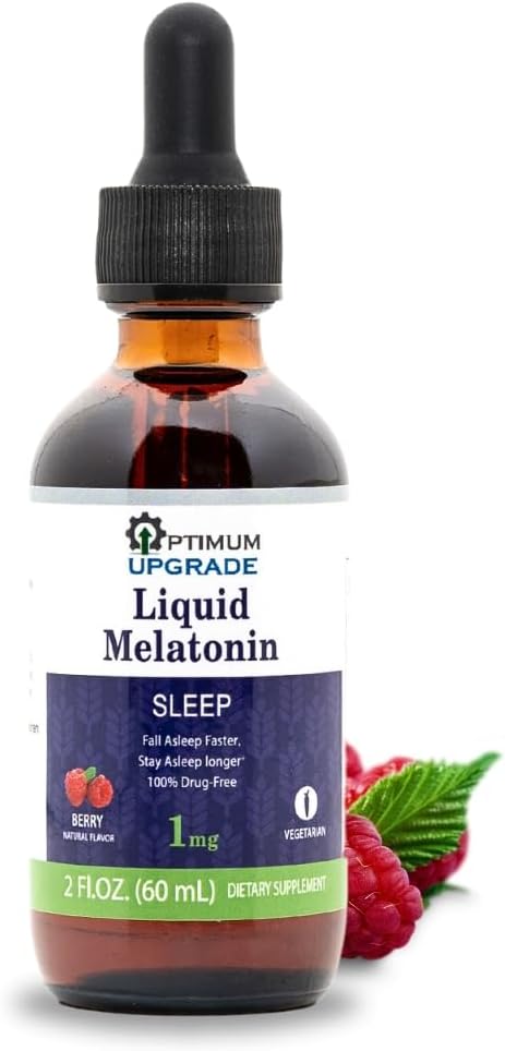 OU Melatonin Liquident Sleep Aid 1mg
