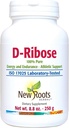 NEW ROOTS HERBAL - D- Ribose Powder 250g - D Ribose Dodatek - Atletická podpora