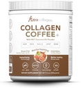 NUTRACOLLAGEN Peptide Powder with Premium Columbian Coffee; Grass-Fed; Keto Friendly, MCT Coconut Oil Powder, Soy Free, Gluten Free, Sugar Free, 40mg Caffeine/SVG; Mocha Hazelnut 25 Servings