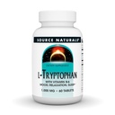 Source Naturals L-Tryptophan with Vitamin B-6 - Support Mood, Relaxation and Sleep - 1000mg - 60 Tablets