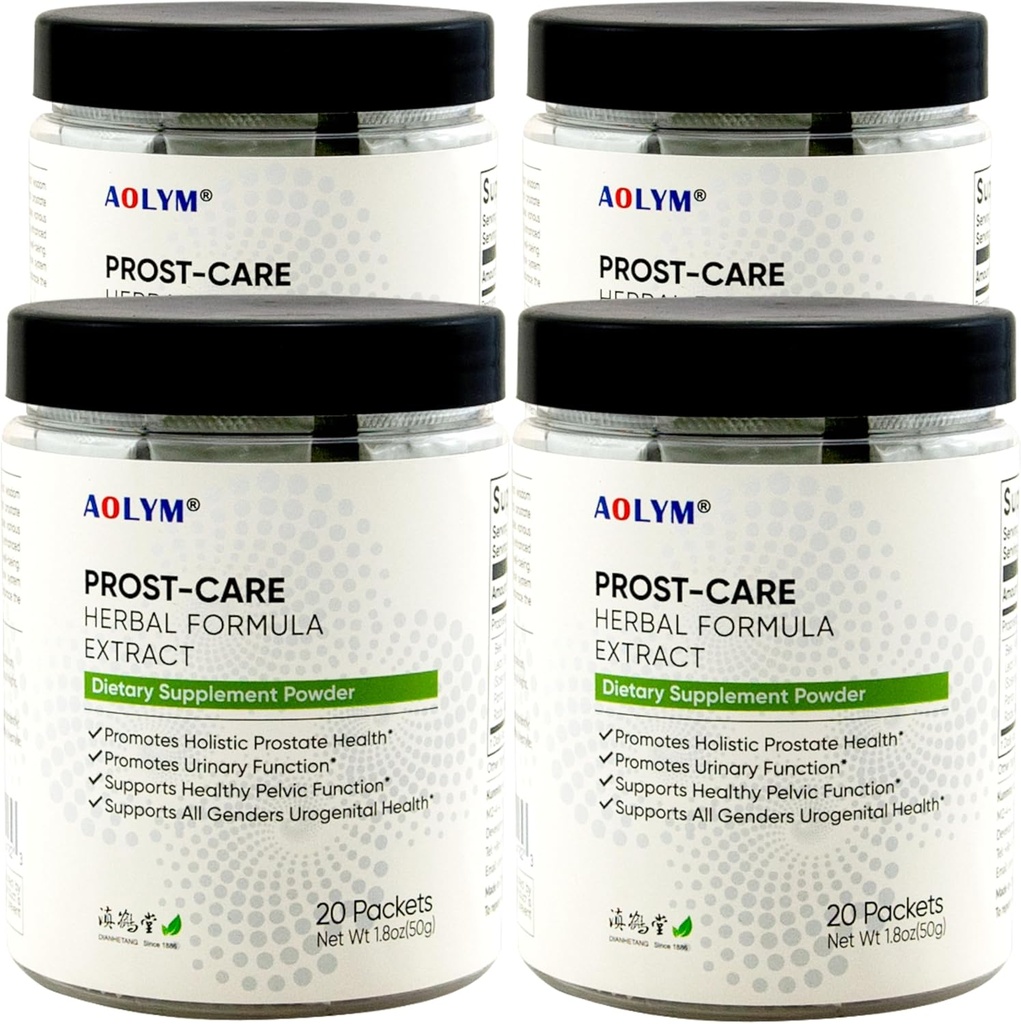 Proszt- Care Multi Cél Natural Herbal Formula 4000 mg, Enhance Healthy Urinary Flow, Promote Pelvic Wellness & Urinary Function, Enhance Prosztata Health for Man 20 Packets / Bottle (4-es csomag)