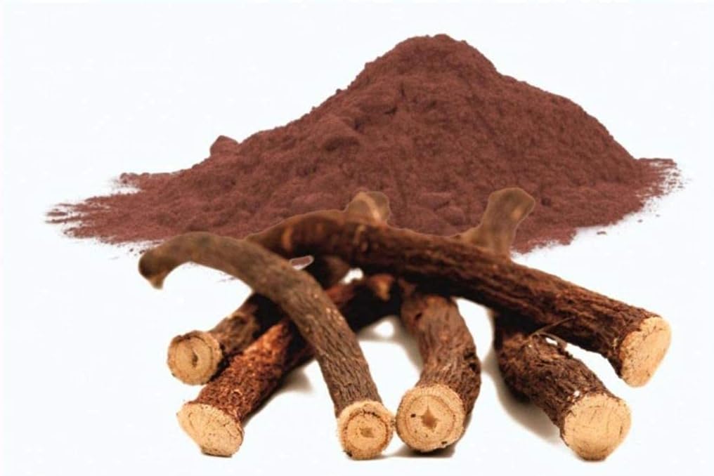 Manjistha Root Powder - Jar Pack - 100 G - Majeeth - Indian Madder, Manjistha Powder för hudvård och hårvård