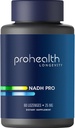 ProHealth NADH Pro - Boost NAD+ (25 mg, 60 Fast-Acting lozenges) Boost Energy, Memory and Focus   Mood Support   Antioxidant   ATP Production