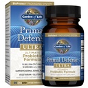 Garden of Life Probiotics for Digestive Health and Gut Health Balance, Primal Defense Ultra Ultimate Formula, 15 Billion CFU and 13 Strains Plus HSOs, Vegetarian and Gluten Free, 60 Capsules
