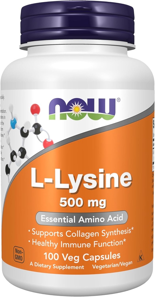 Daha çox məlumatlar, L-Lysine (L-Lysine Monohidroklorid) 500 mq, Amino Acid, 100 Veg Capsules