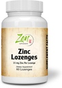 Zen Doplnky - Zinok Lozenges 15 Mg Immune Support Antioxidant Supplement & Great Ochutnávka Zinok 60-Lozenge