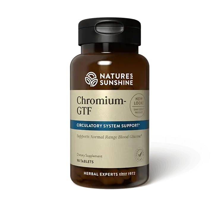 Nature's Sunshine Chromium GTF (300 mcg) - 90 Tablets