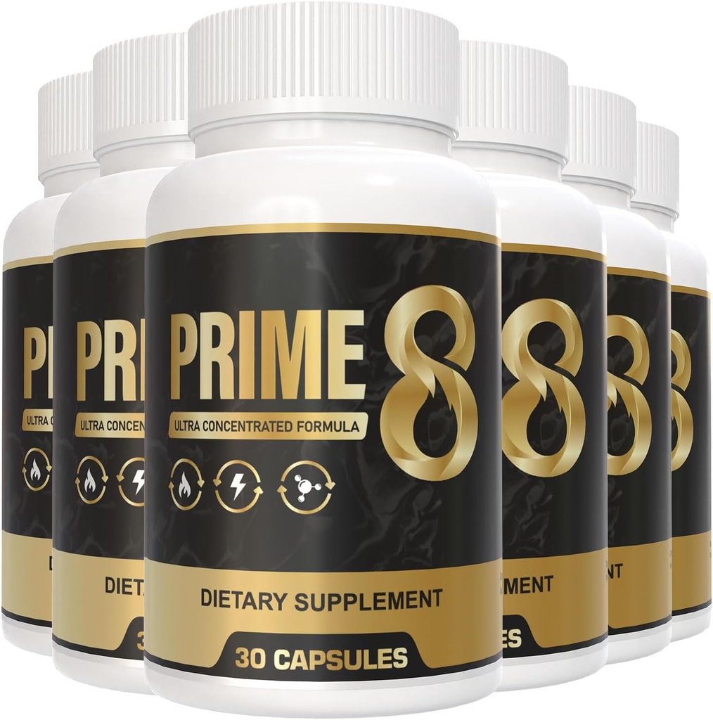PRIME 8 100% Authentic Original | Prime8 Official Formula (6 Pack) for 180 Days