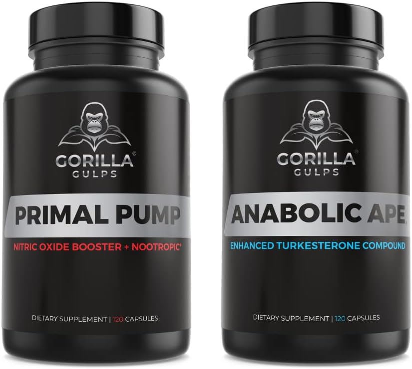 Gorilla Gulps | Anabolic Ape + Primal Pump Bundle